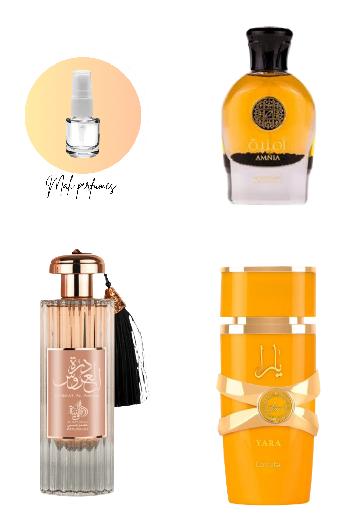 COMBO para todas as OCASIÕES- Decants 5mlx3 - EAU de Parfum.