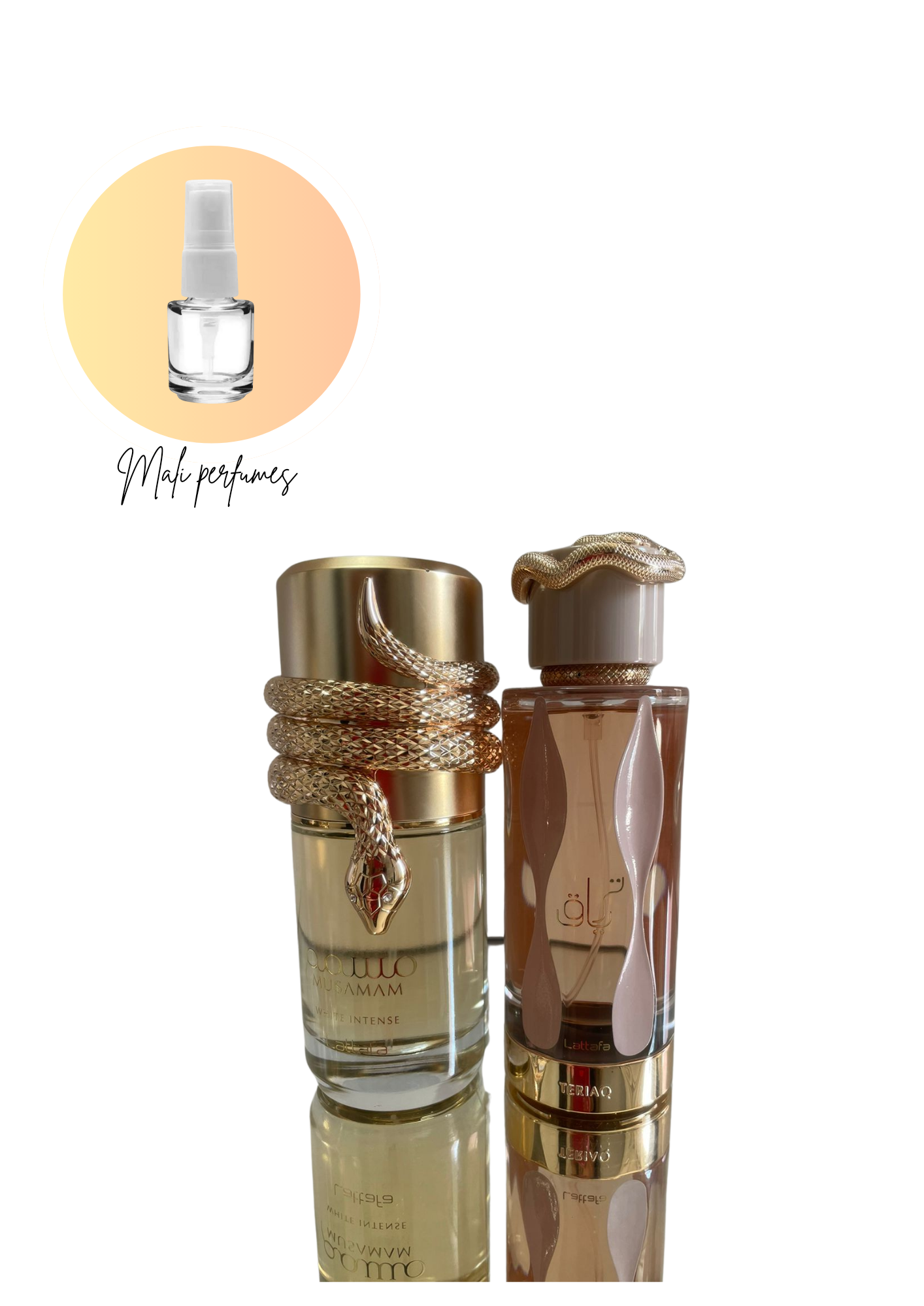 Combo EXCLUSIVIDADE –TERIAQ – Musamam -Decants