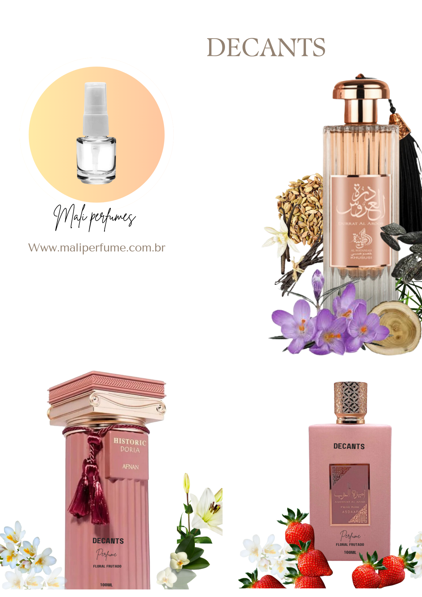 COMBO PRINCESA DEUSA 5ml- 10ml