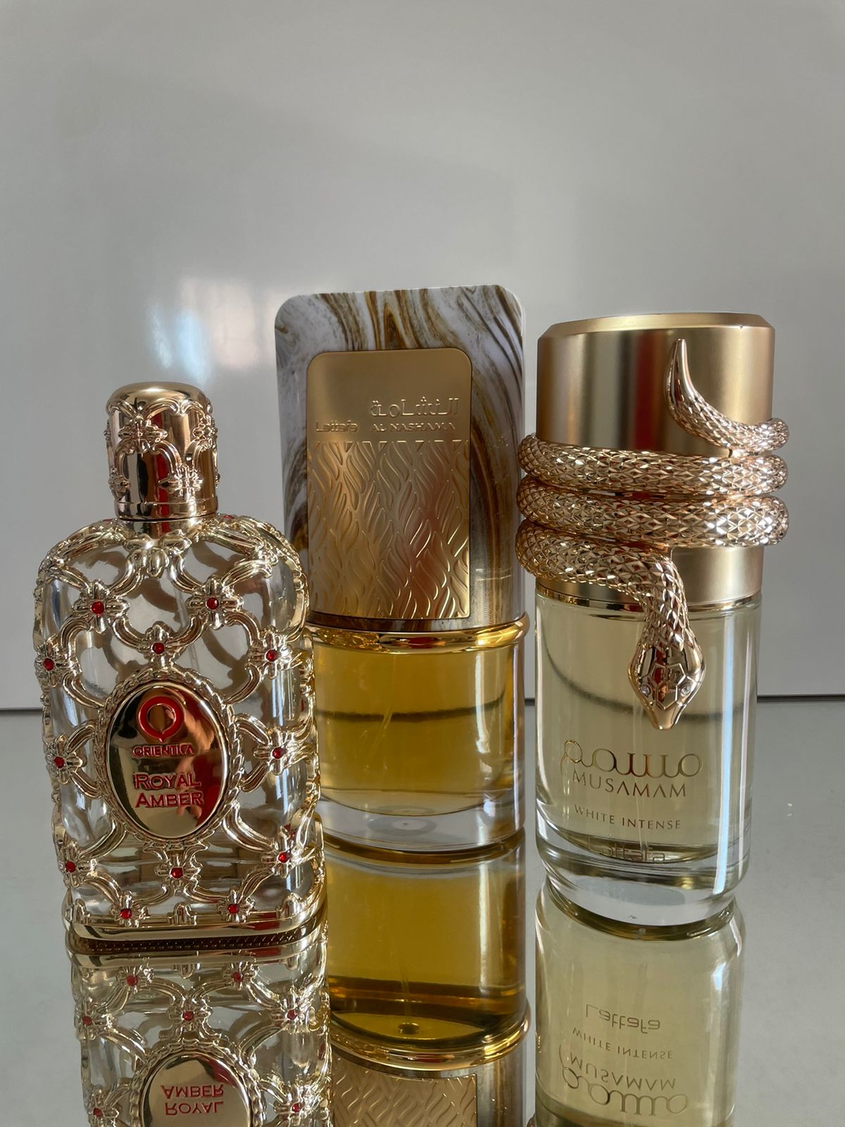 Combo PERIGOSAS - Al Nashama – Musamam – ROYAL AMBER  – Eau de Parfum- DECANTS