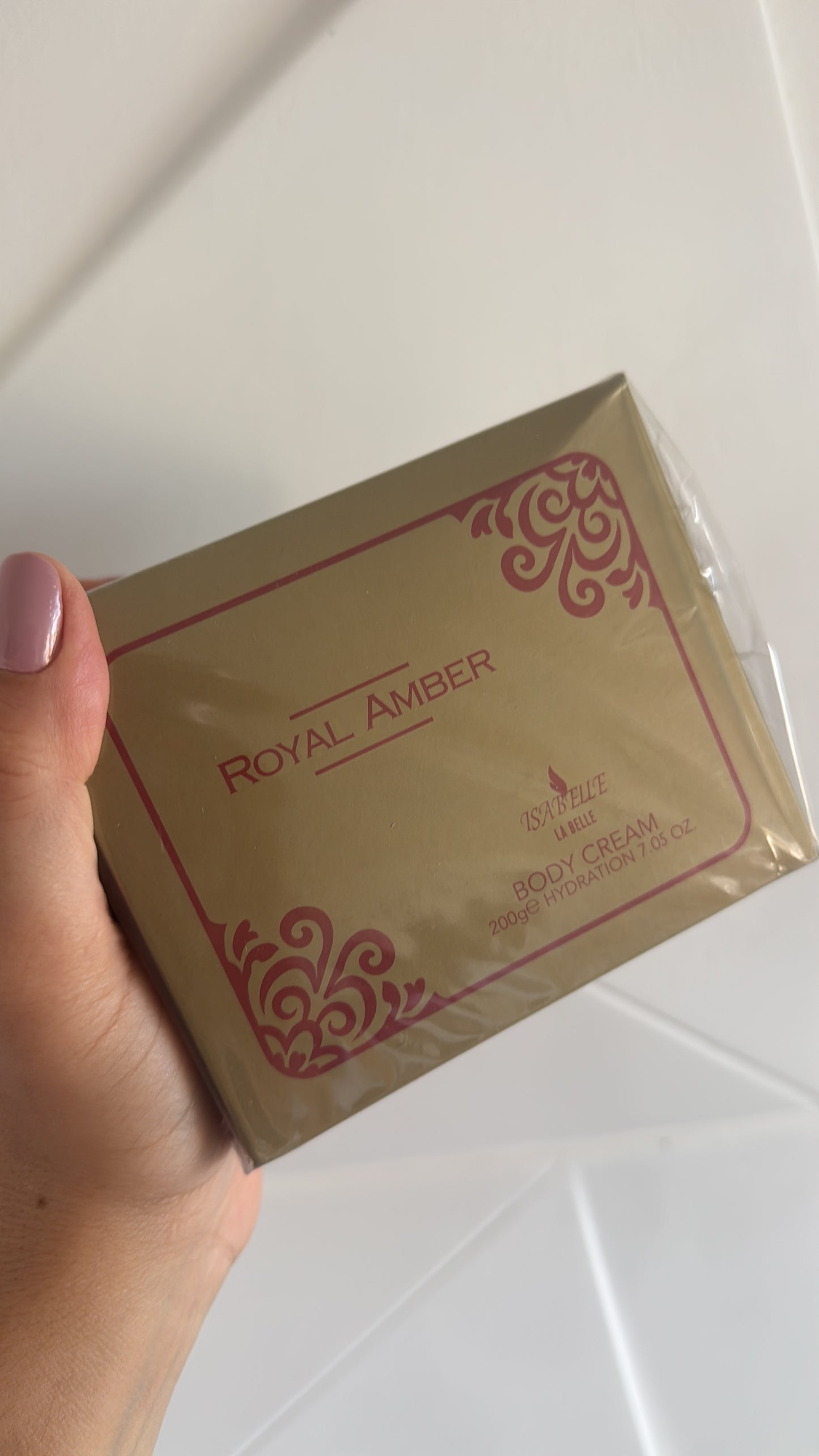Creme Hidratante em Pasta Corporal Royal Amber Isabelle La Belle 200g