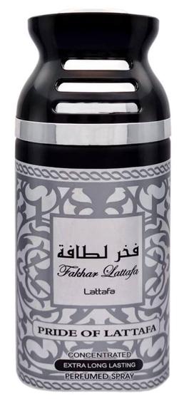 Fakhar Black Lattafa Masculino 250ml Perfume SPRAY Corporal Alta Duraçao