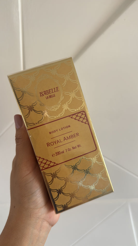 Creme Hidratante Corporal Royal Amber 200ml Isabelle La Belle- Hidratante