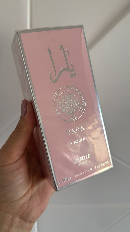 CREME HIDRATANTE YARA ISABELLE LA BELLE HIDRATAÇÃO 200ml