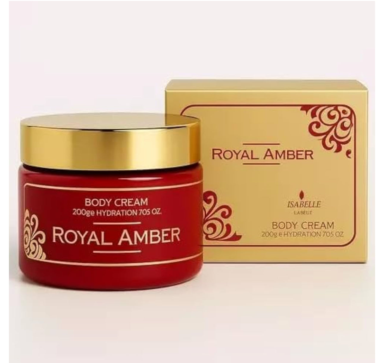 Creme Hidratante em Pasta Corporal Royal Amber Isabelle La Belle 200g