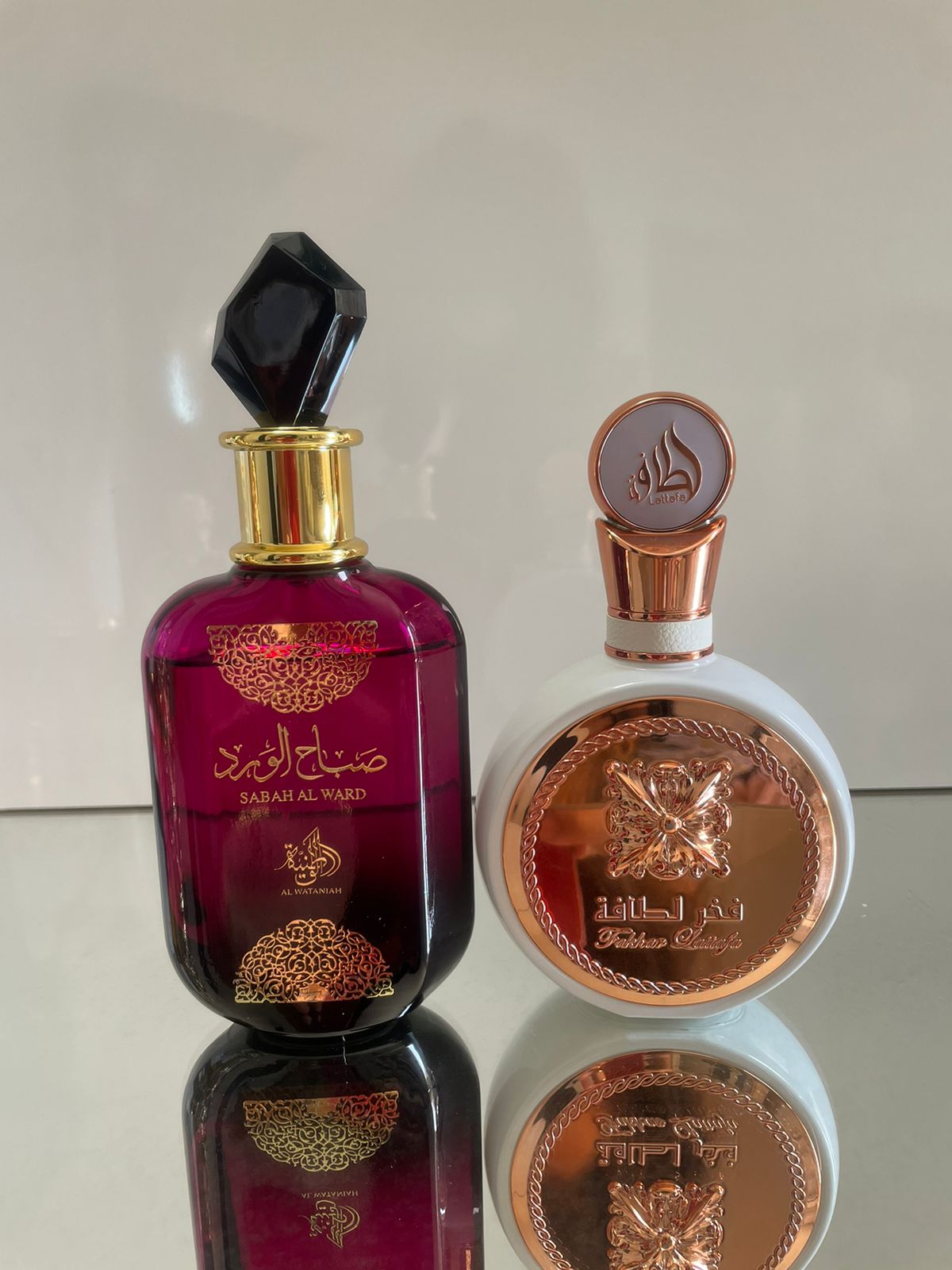 Combo PODEROSAS- Fakhar Rosé- Sabah- DECANTS de cada