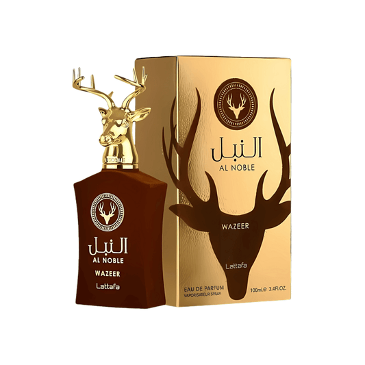 Wazeer Al Noble Lattafa Eau de Parfum - Perfume Unissex Árabe 100ML