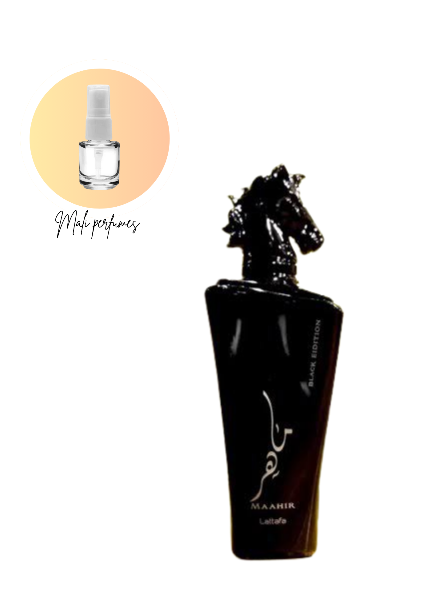 Perfume Arabe Lattafa Maahir Black - DECANT