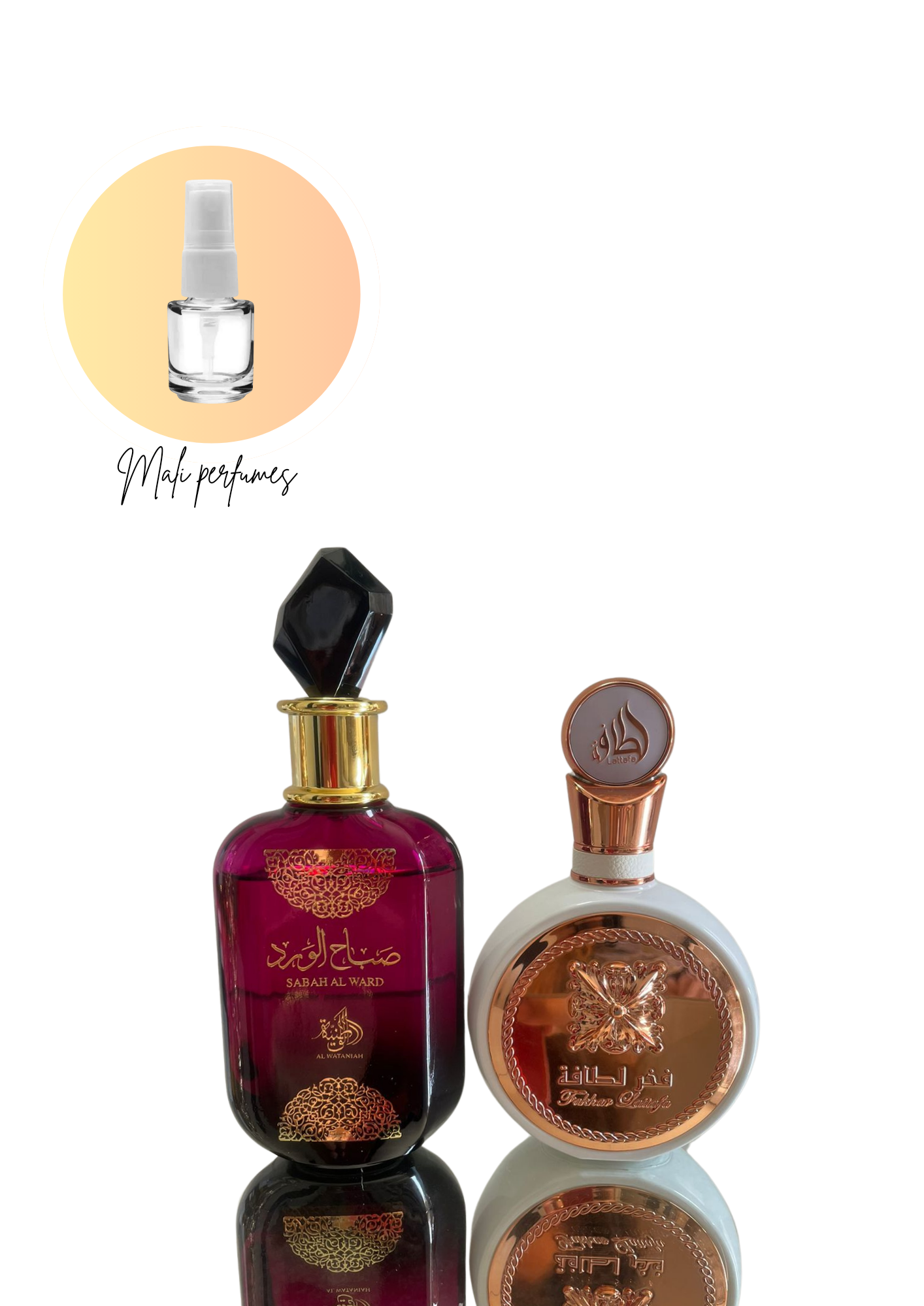Combo PODEROSAS- Fakhar Rosé- Sabah- DECANTS de cada