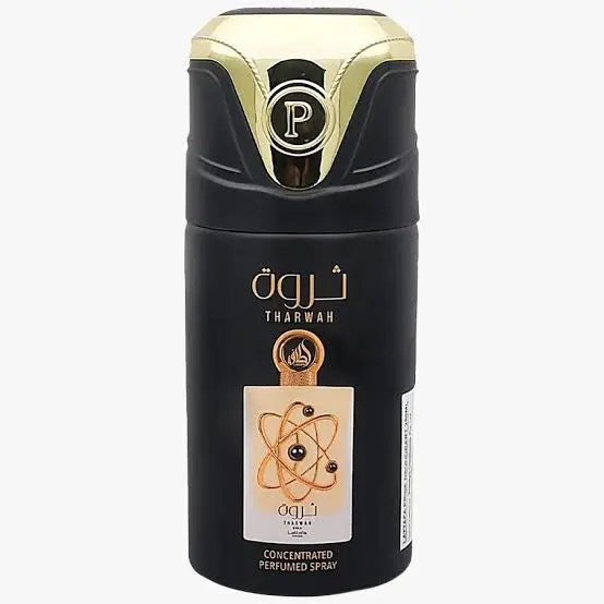 Spray Concentrado Extra Longa Duração Tharwah Gold -250ml – Lattafa